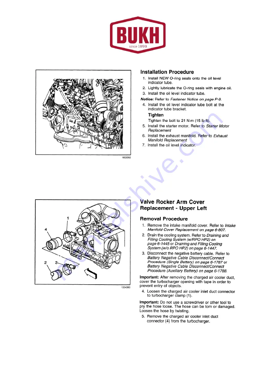 Bukh V8 Series Owner'S Manual Download Page 103