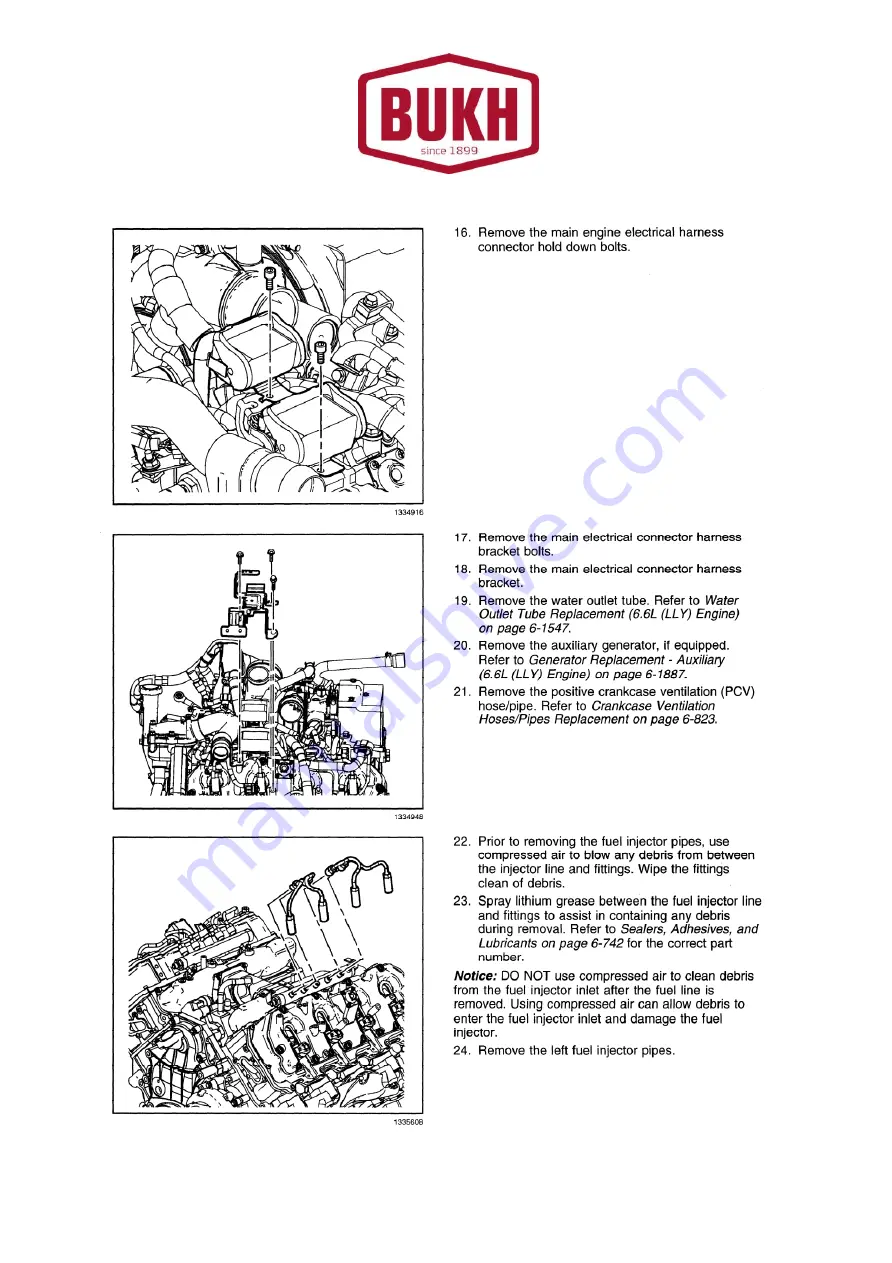 Bukh V8 Series Owner'S Manual Download Page 105