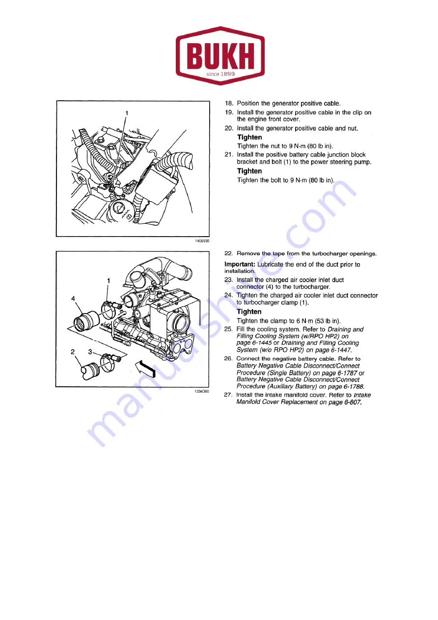 Bukh V8 Series Owner'S Manual Download Page 109