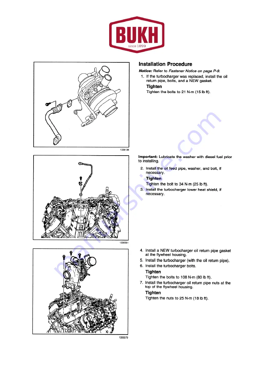 Bukh V8 Series Owner'S Manual Download Page 127