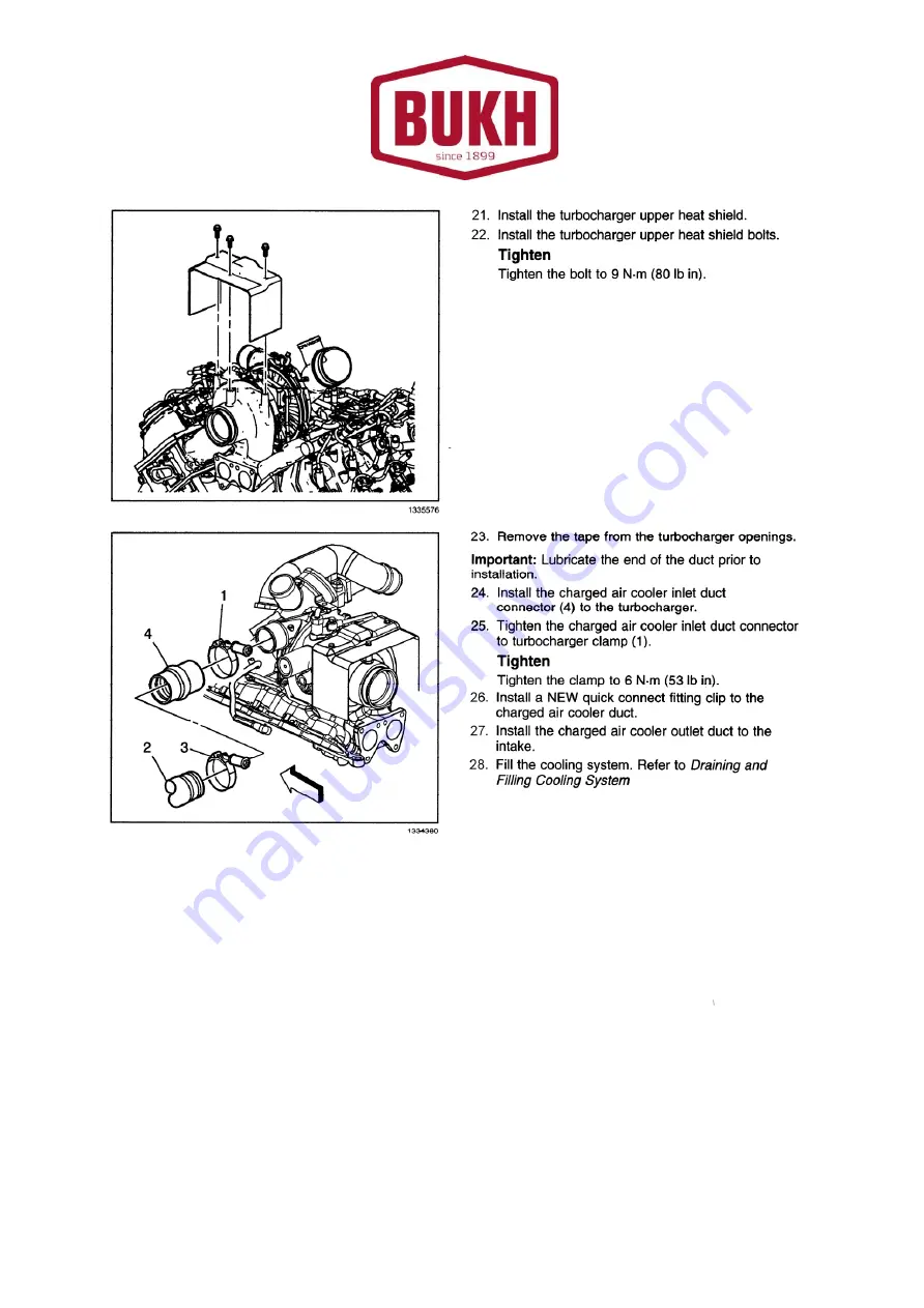 Bukh V8 Series Owner'S Manual Download Page 130