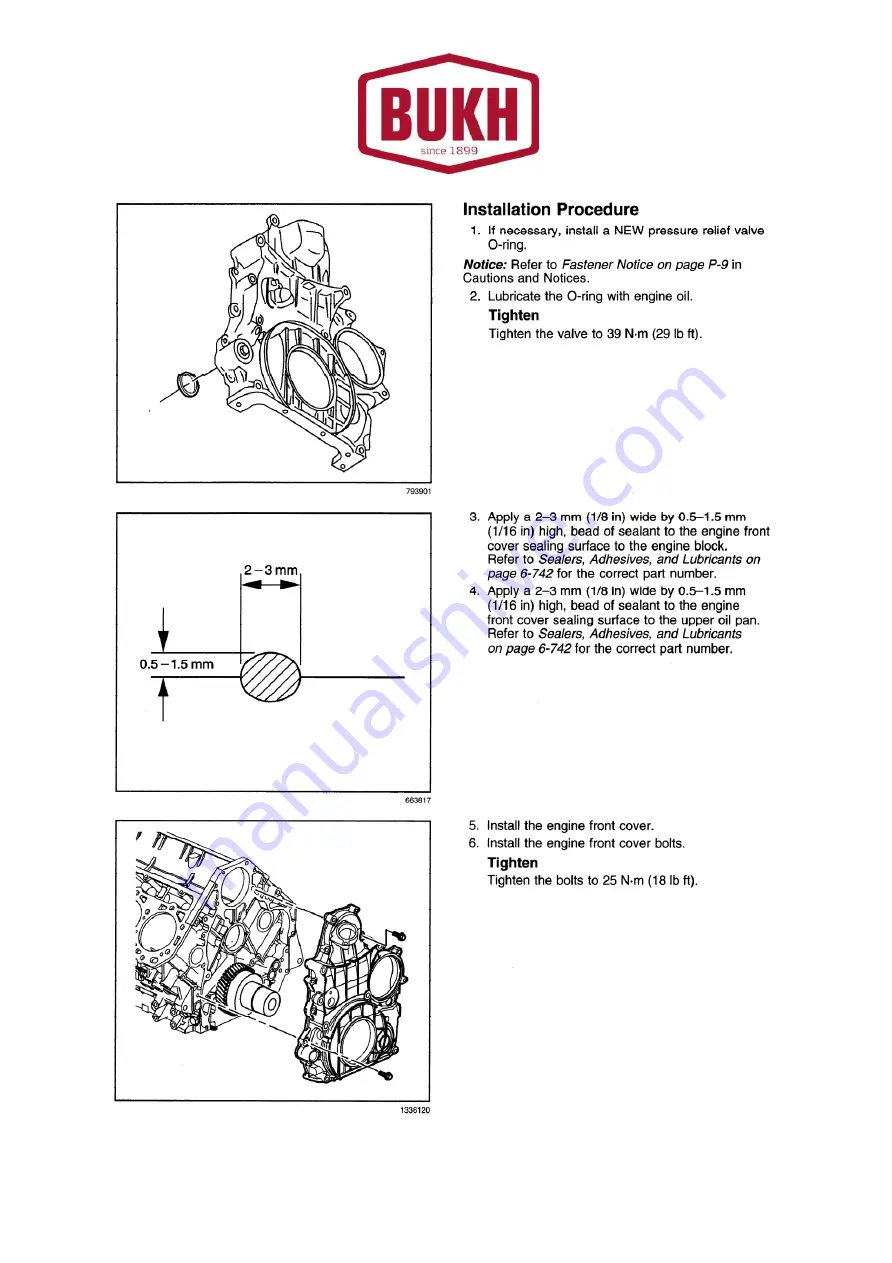 Bukh V8 Series Owner'S Manual Download Page 147