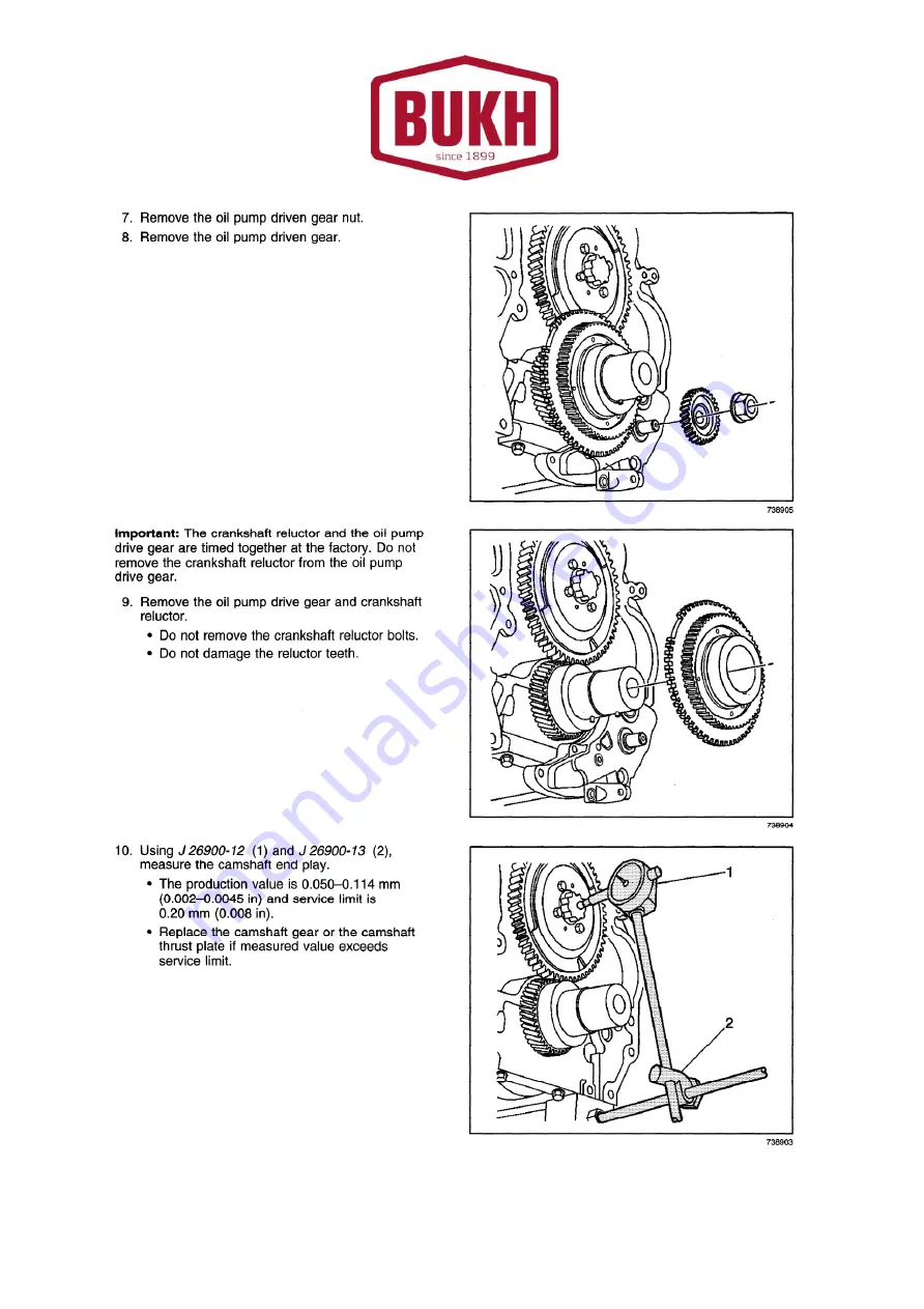 Bukh V8 Series Owner'S Manual Download Page 154