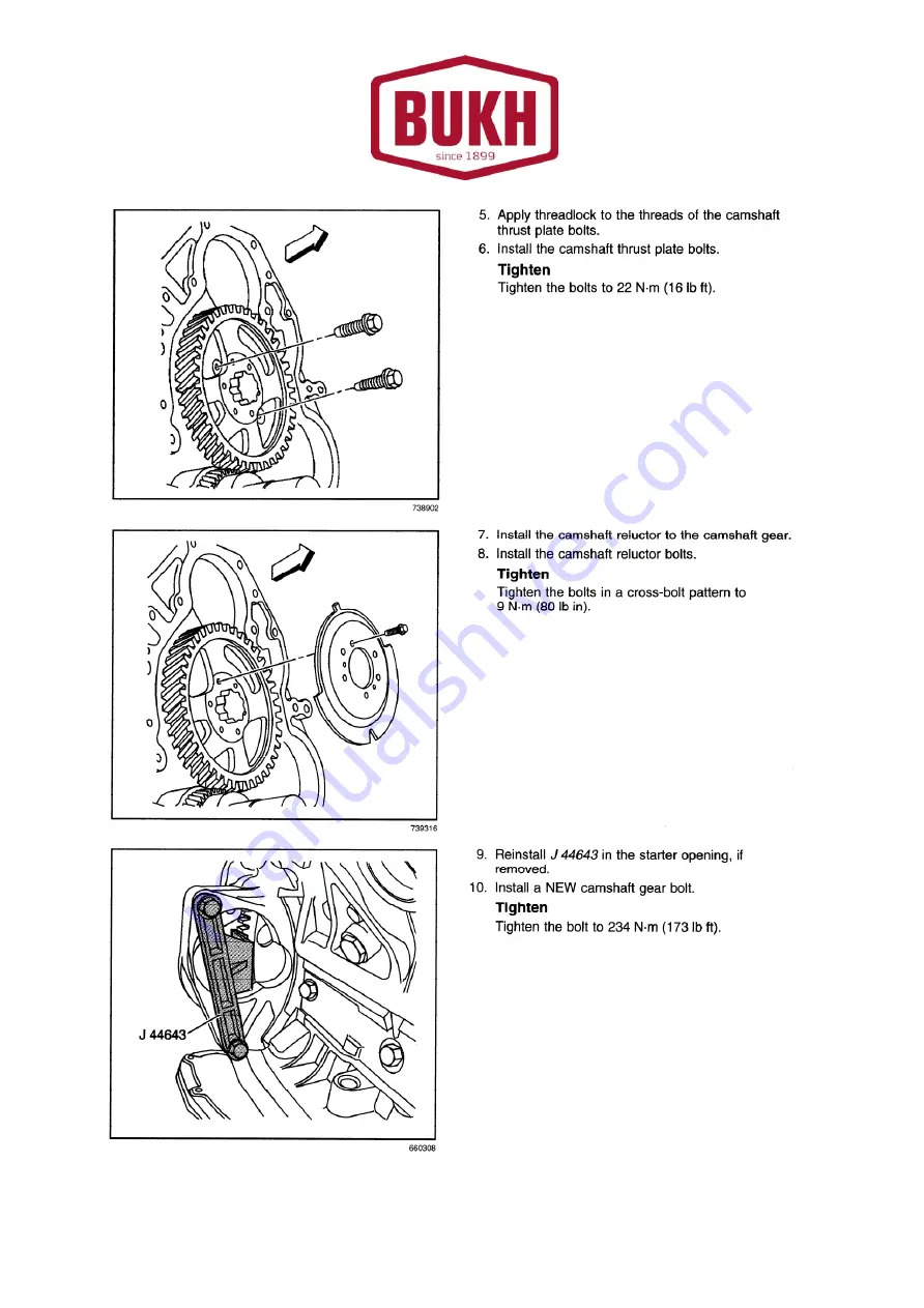 Bukh V8 Series Owner'S Manual Download Page 157