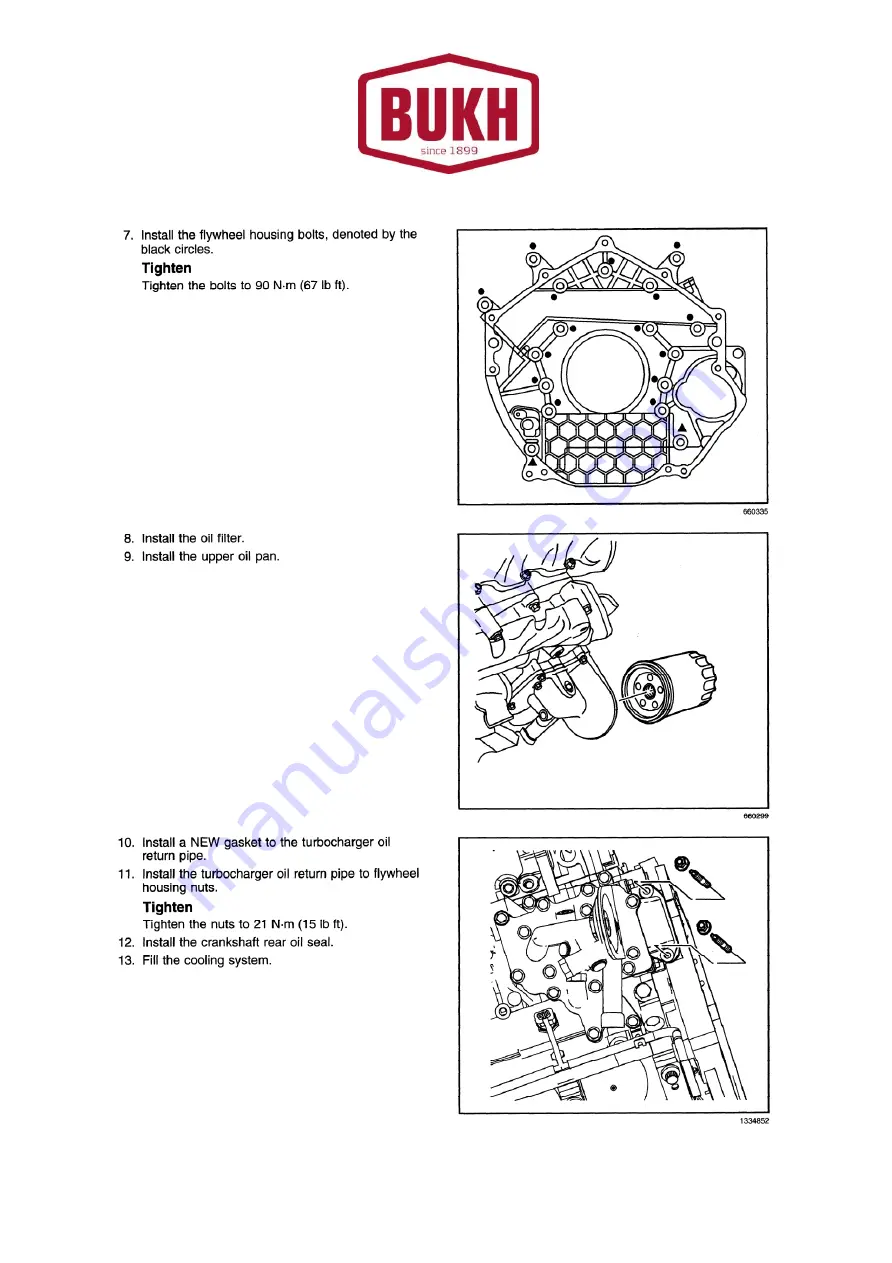 Bukh V8 Series Owner'S Manual Download Page 162