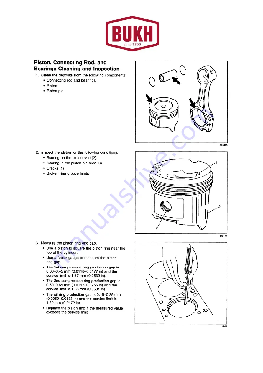 Bukh V8 Series Owner'S Manual Download Page 246