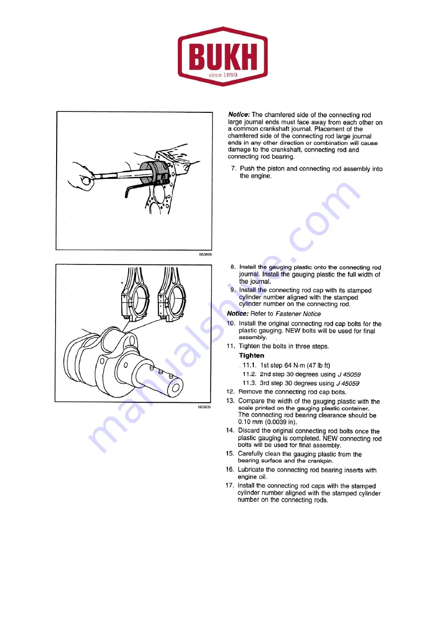 Bukh V8 Series Owner'S Manual Download Page 279