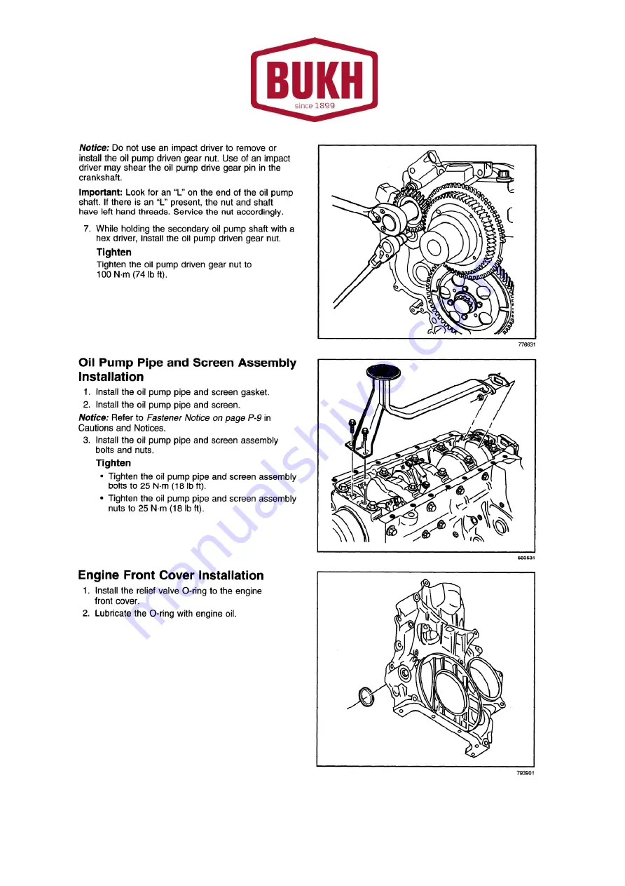 Bukh V8 Series Owner'S Manual Download Page 282