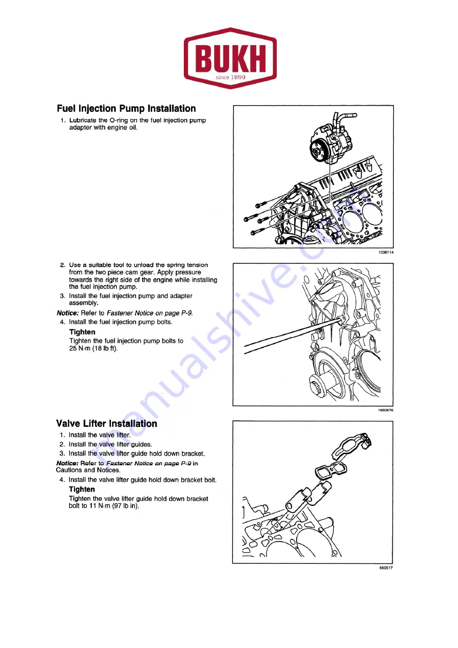 Bukh V8 Series Owner'S Manual Download Page 286