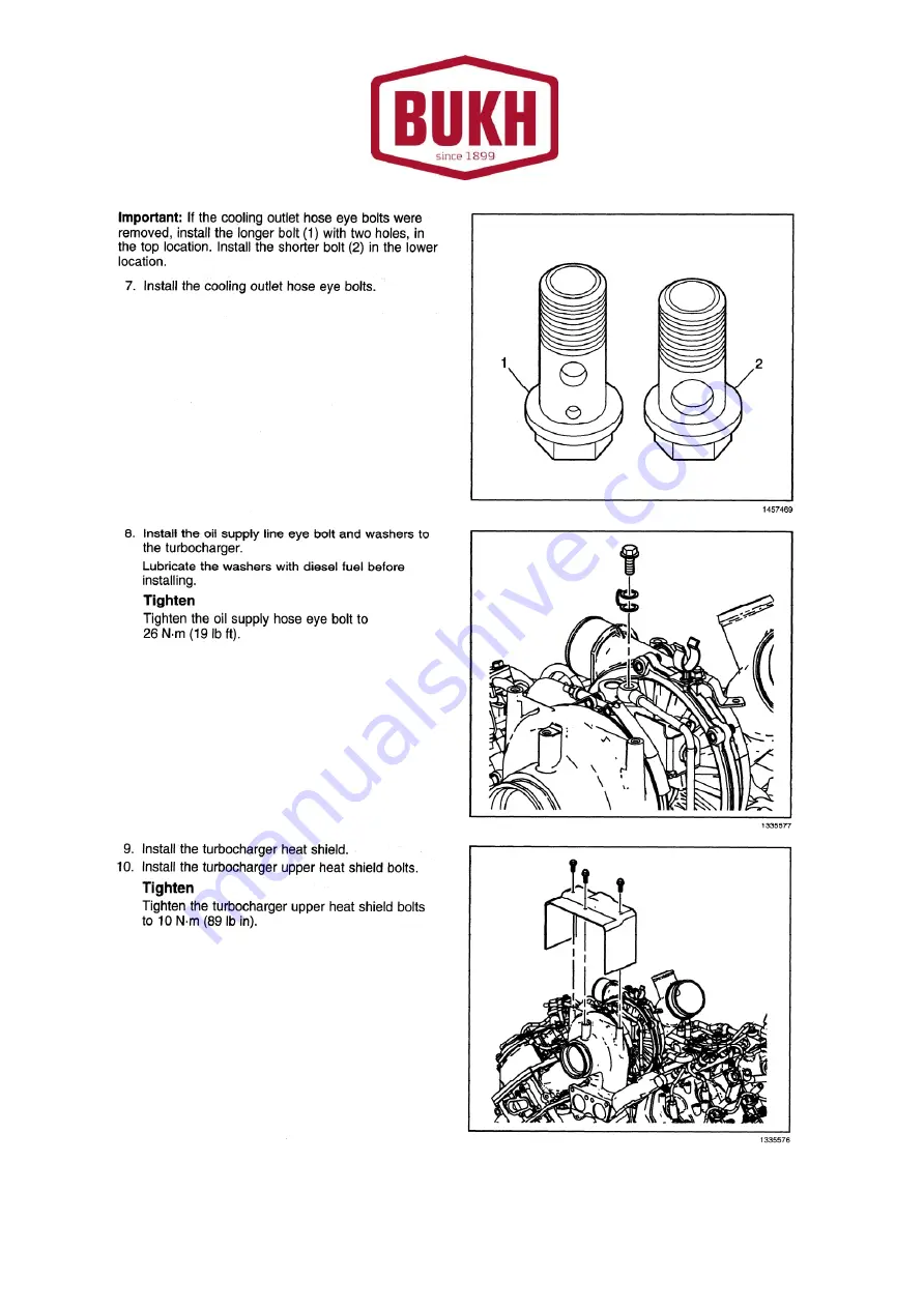 Bukh V8 Series Owner'S Manual Download Page 307