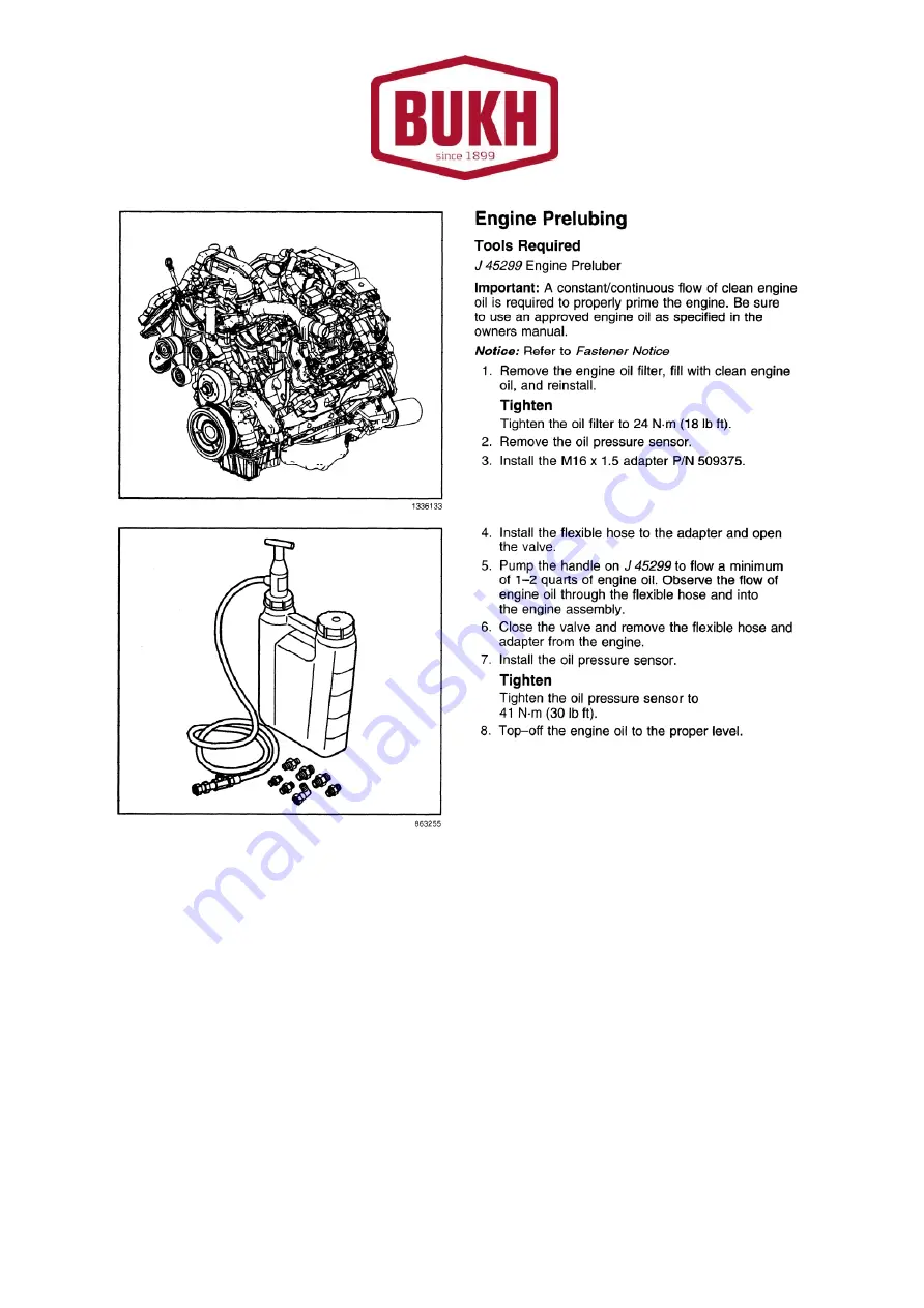 Bukh V8 Series Owner'S Manual Download Page 333