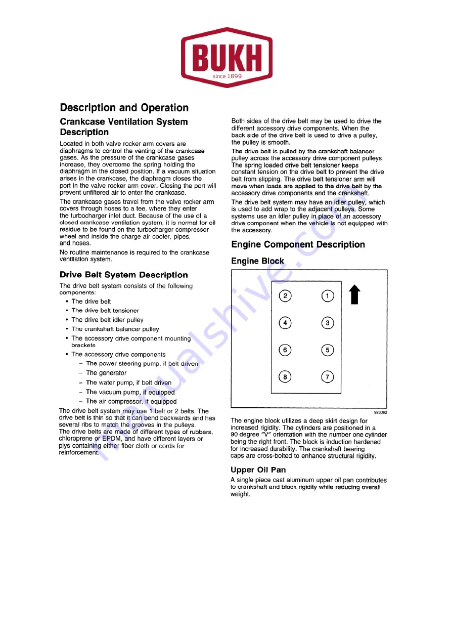 Bukh V8 Series Owner'S Manual Download Page 334