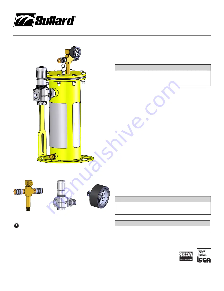 Bullard AirGladiator AGLDTR1 Скачать руководство пользователя страница 5