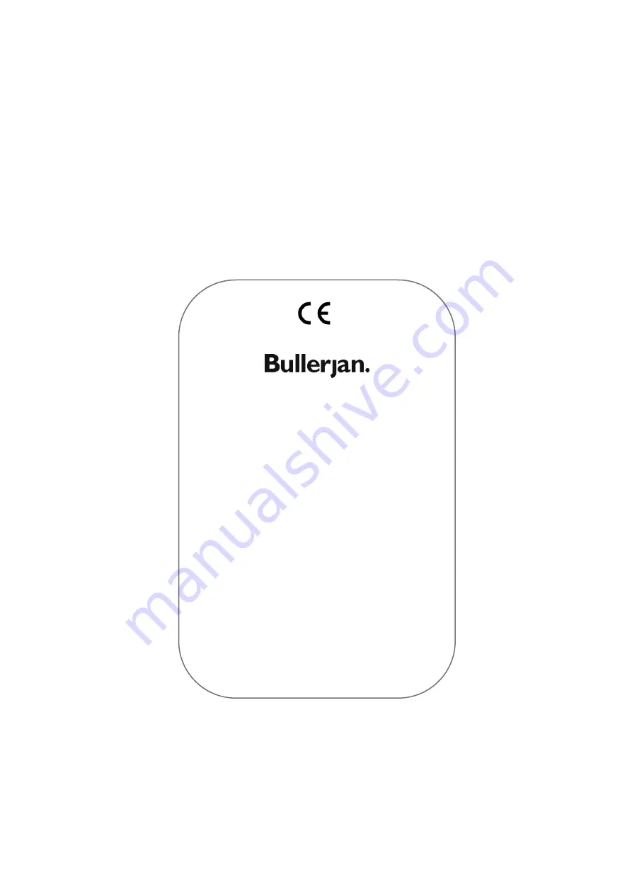 Bullerjan B4 Keramik Installation And Operation Manual Download Page 2