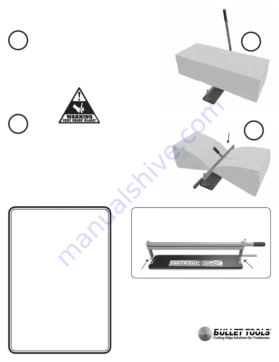 Bullet tools 1901-26-01 Quick Start Manual Download Page 2