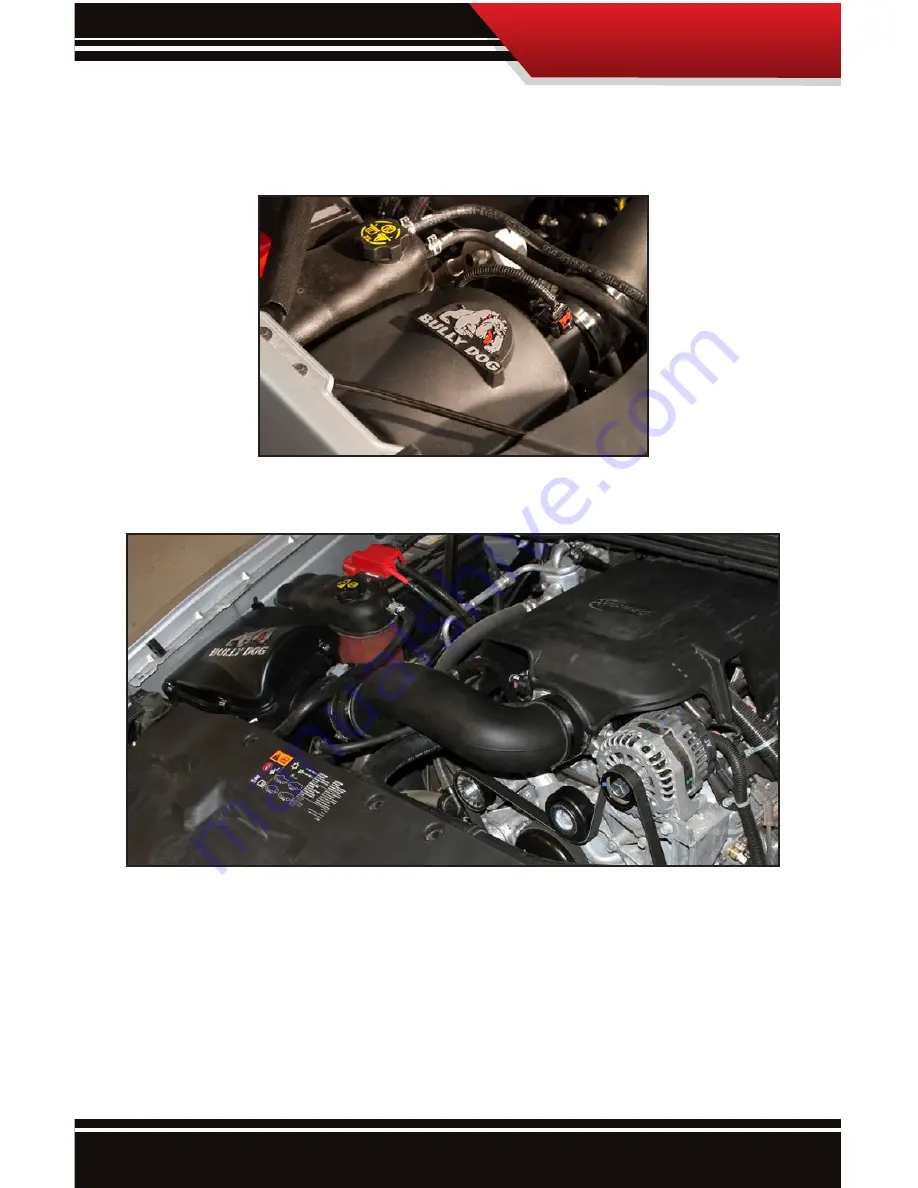 Bully Dog RAPID FLOW Cold Air Intake Installation Manual Download Page 19