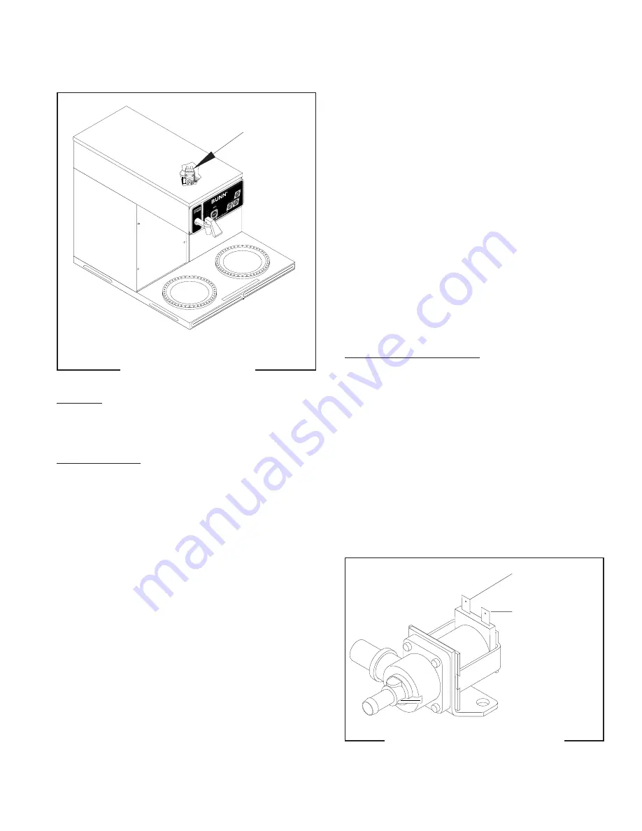 Bunn CDBC-DV Operating & Service Manual Download Page 25