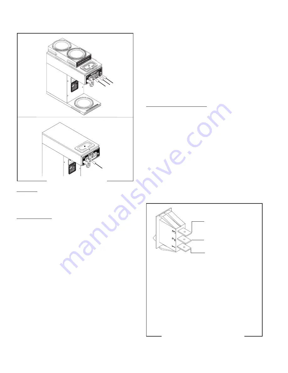 Bunn CWT APS-DV Operating & Service Manual Download Page 18