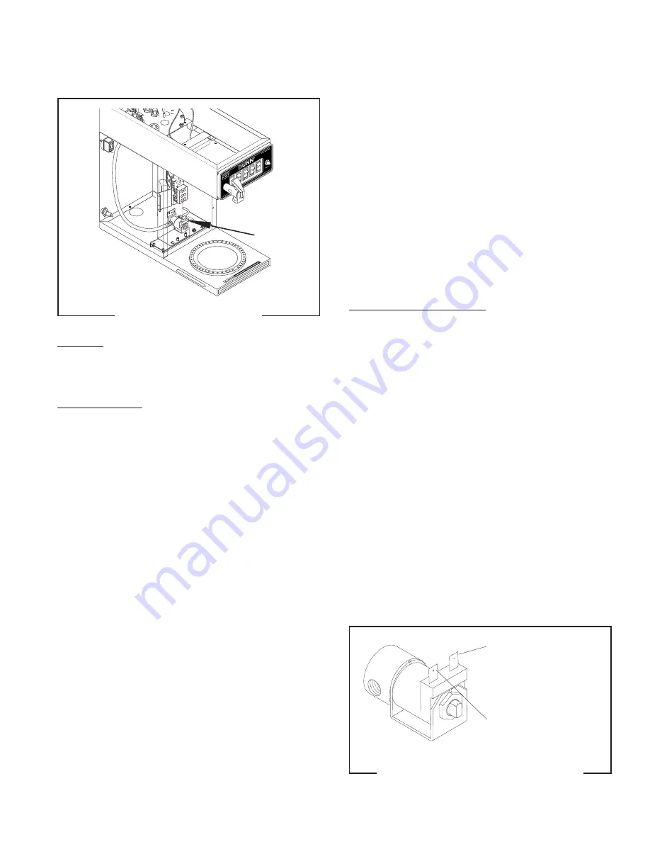 Bunn CWT APS-DV Operating & Service Manual Download Page 19