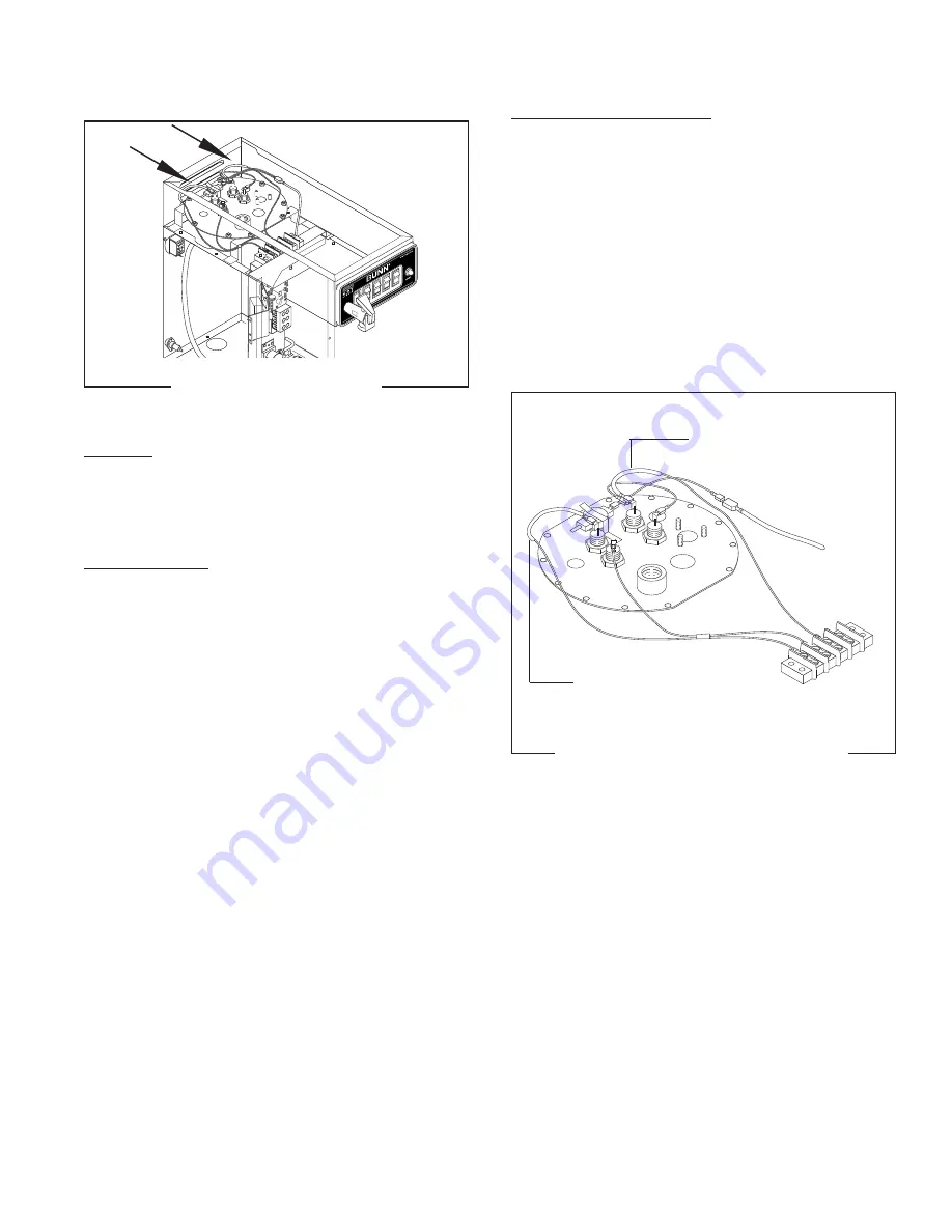 Bunn CWTF-APS-MV Operating & Service Manual Download Page 25