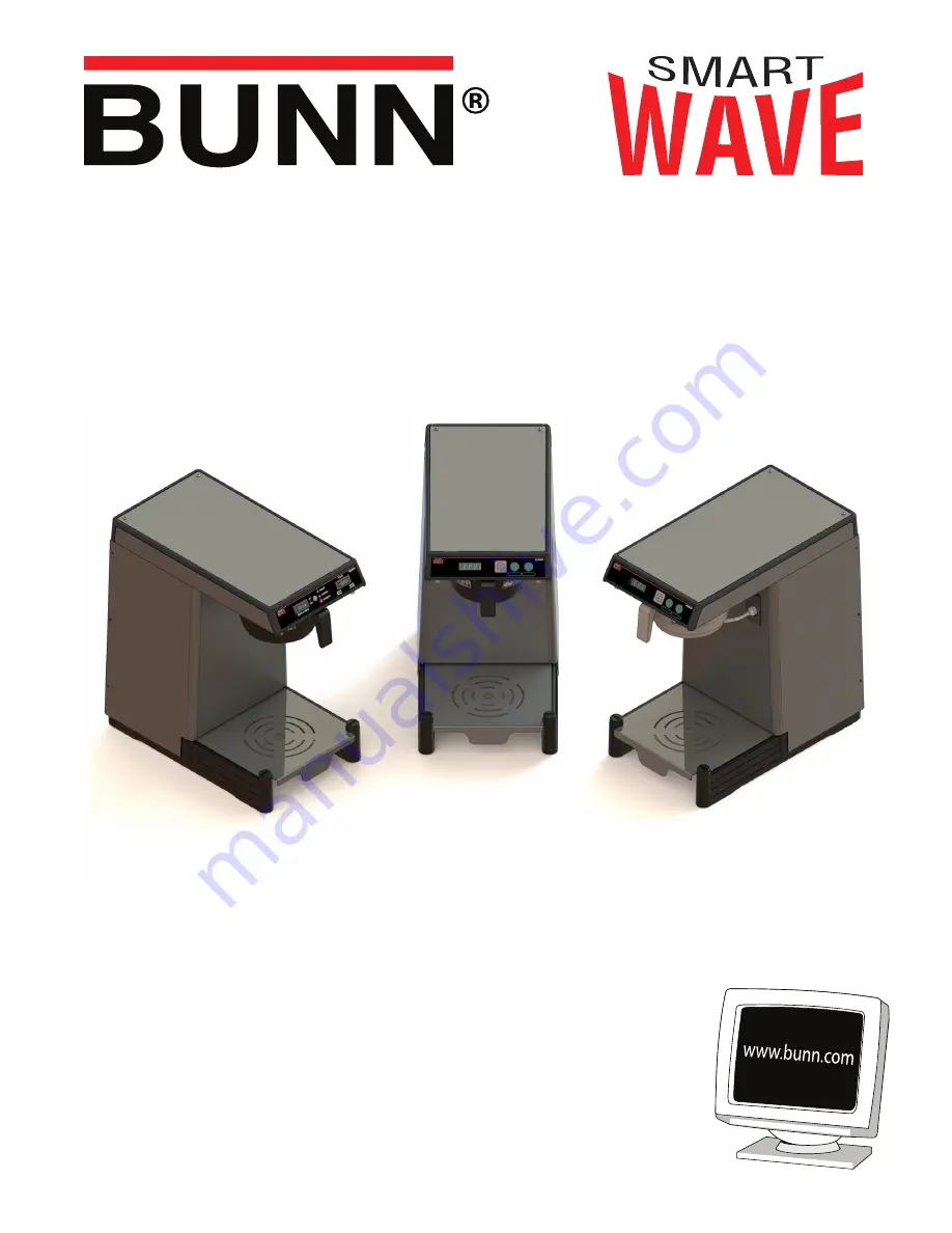 Bunn Smart Wave Series Installation & Operating Manual Download Page 1