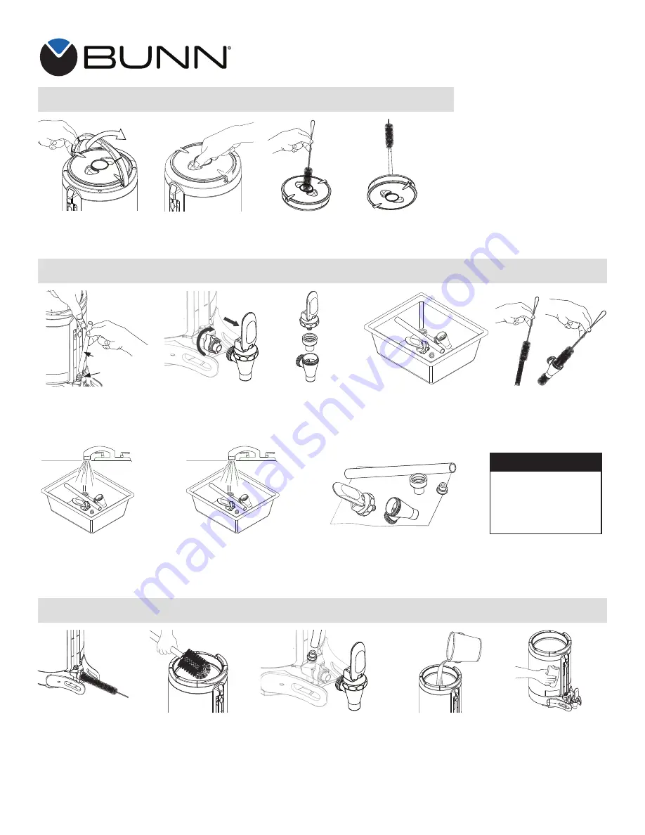 Bunn Soft Heat Server Use & Care Instructions Download Page 2