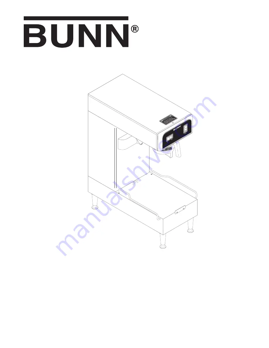 Bunn TB3-LP Скачать руководство пользователя страница 1