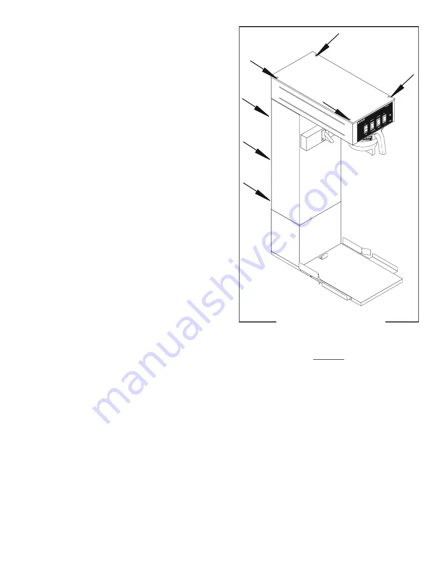 Bunn TU5Q Operating & Service Manual Download Page 13