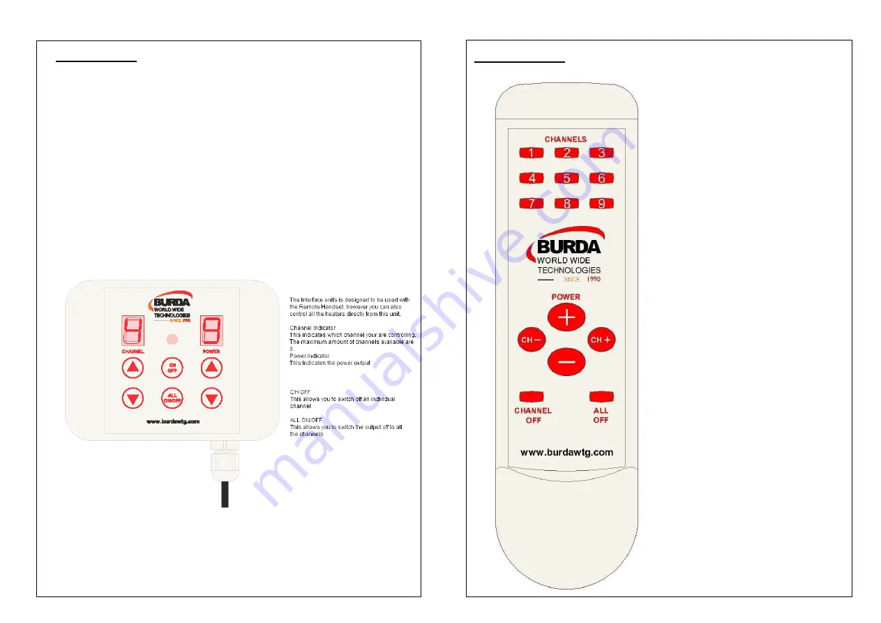 Burda PERFECTCLIME BHC6003-ER Installation & User Manual Download Page 4