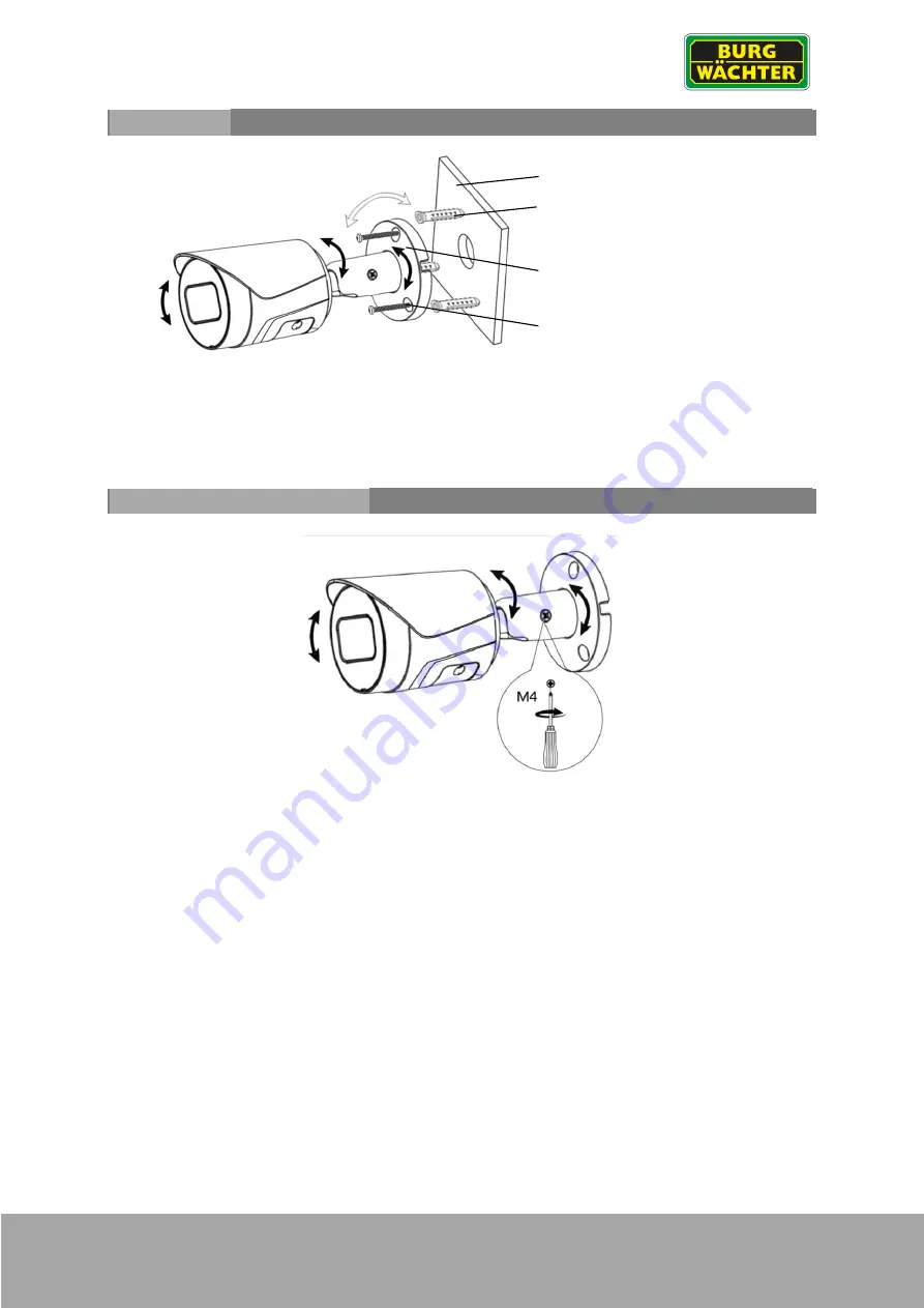 Burg Wächter BWNC-241FBIF Quick Manual Download Page 3