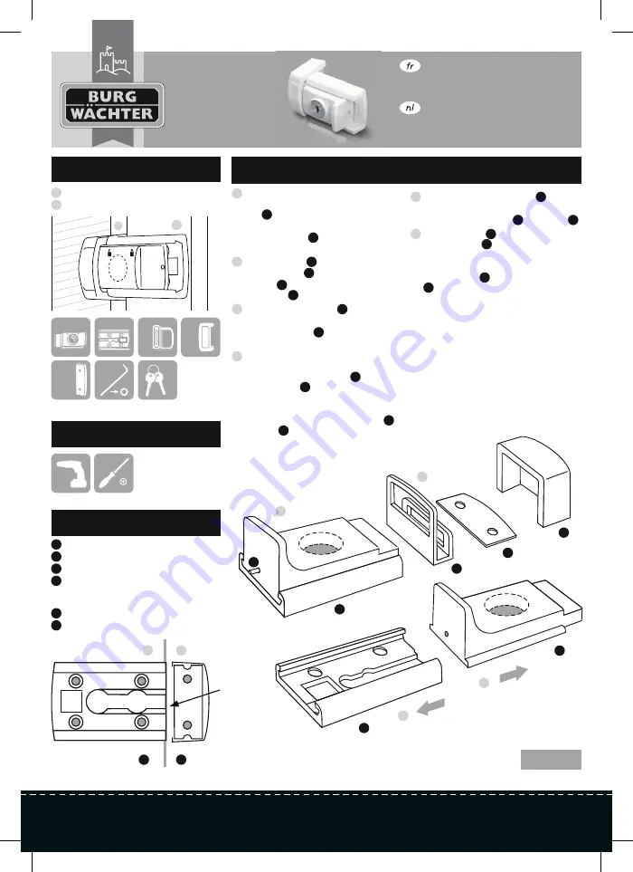 Burg Wächter WR 60 Assembly Instructions Download Page 2