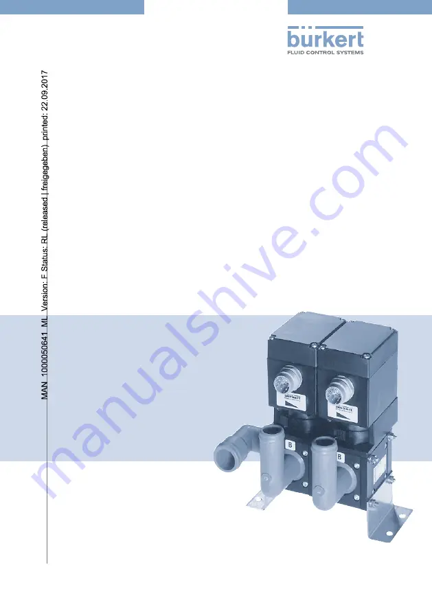 Burkert 0250 Скачать руководство пользователя страница 1