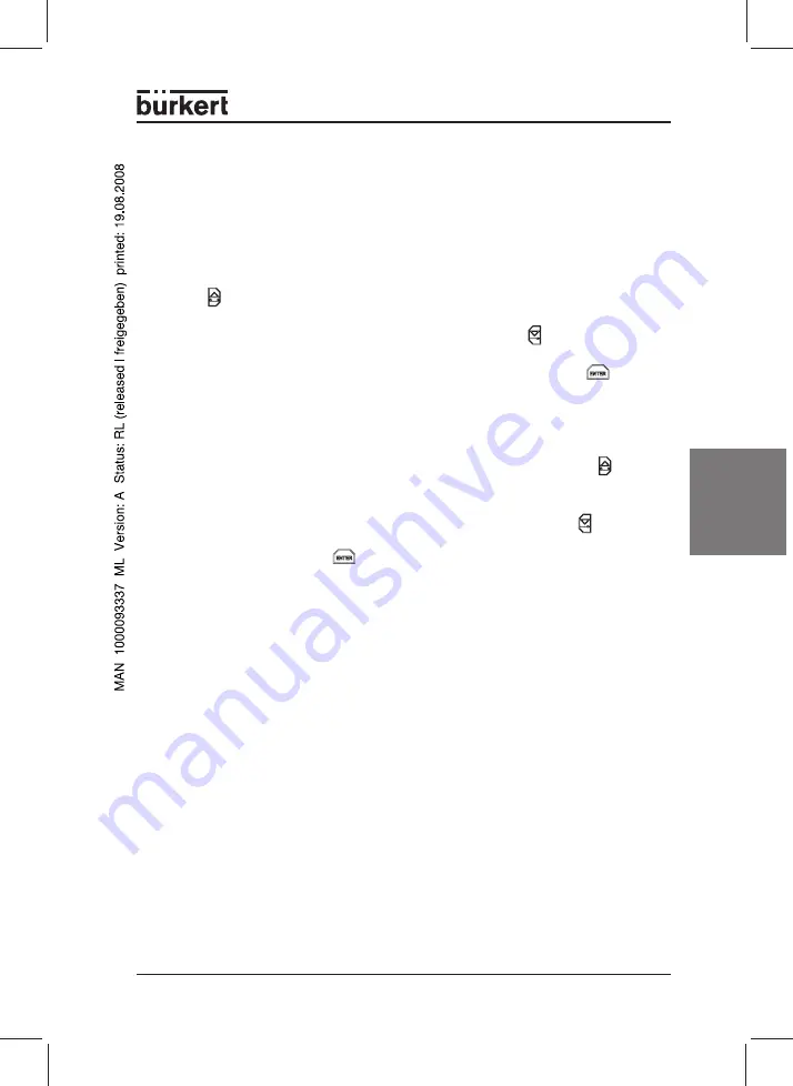 Burkert 178 354 Operating Instructions Manual Download Page 76