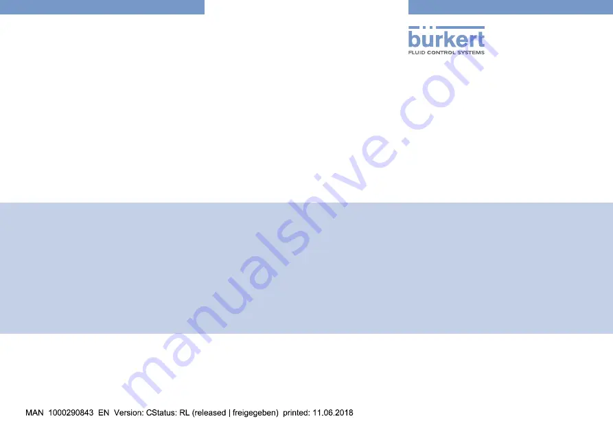 Burkert 2000 INOX Quick Start Manual Download Page 9