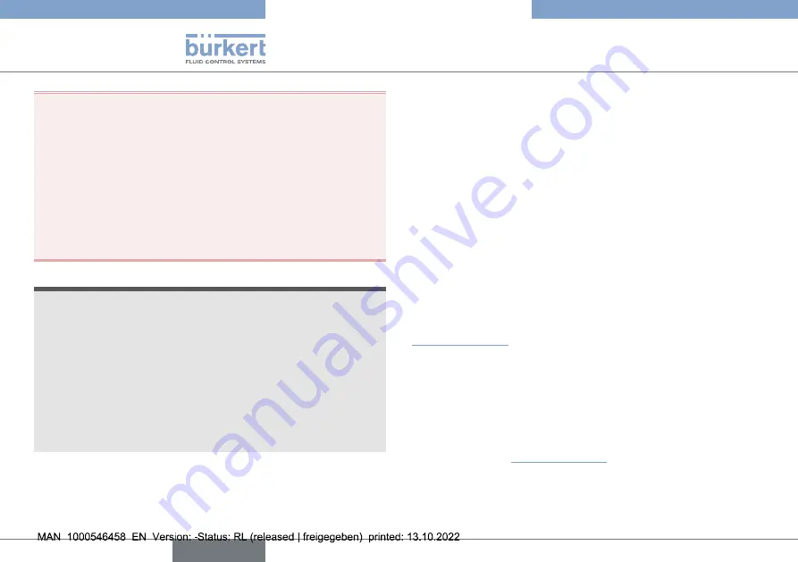 Burkert 20014453 Quick Start Manual Download Page 6