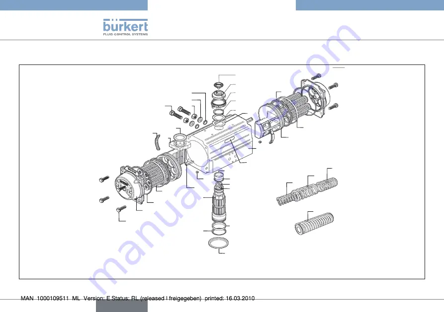 Burkert 2051 Operating Instructions Manual Download Page 16