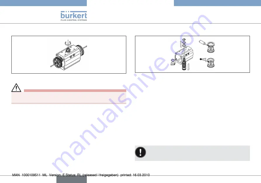 Burkert 2051 Operating Instructions Manual Download Page 20