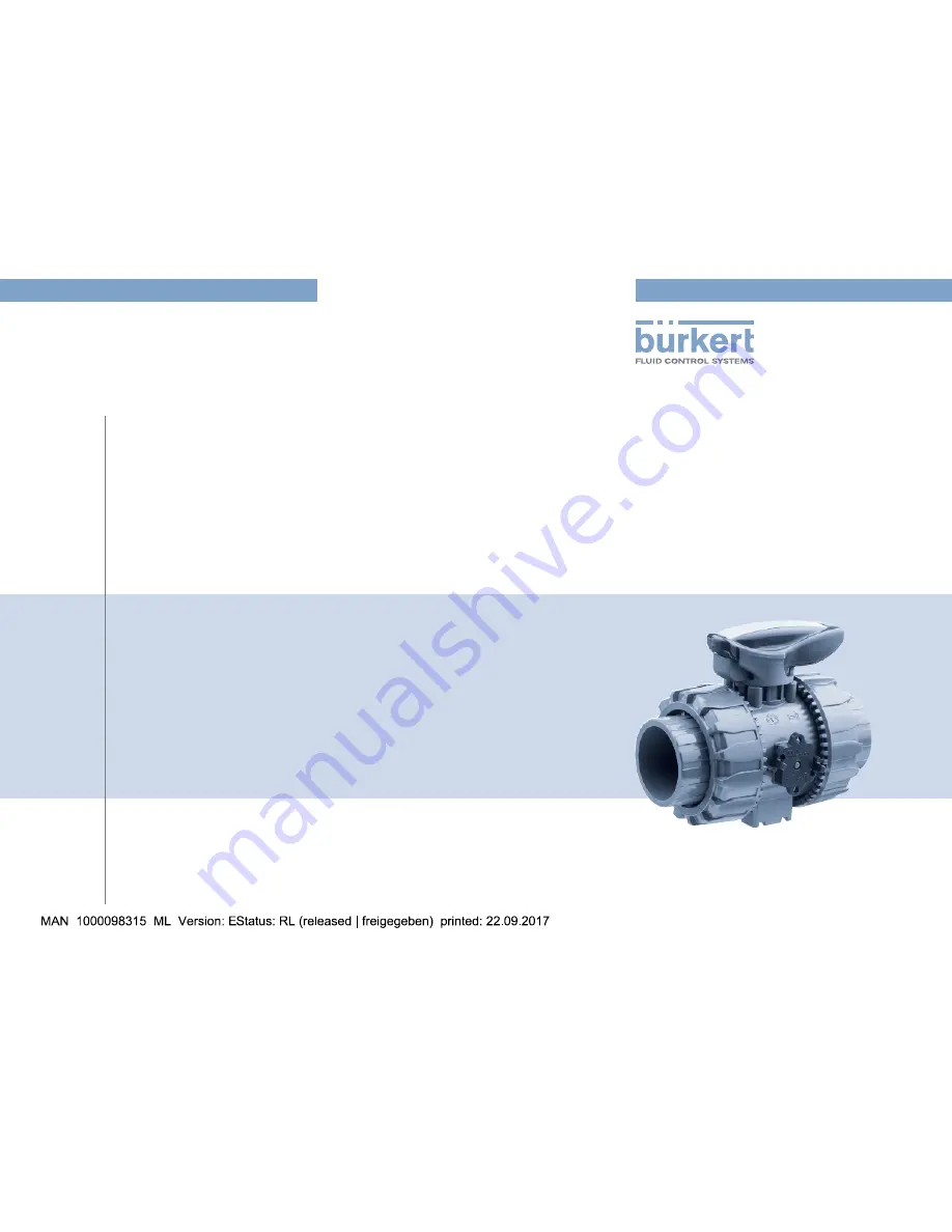 Burkert 2657 Operating Instructions Manual Download Page 1