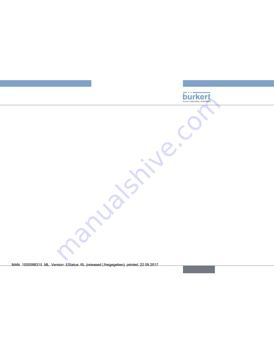 Burkert 2657 Operating Instructions Manual Download Page 3