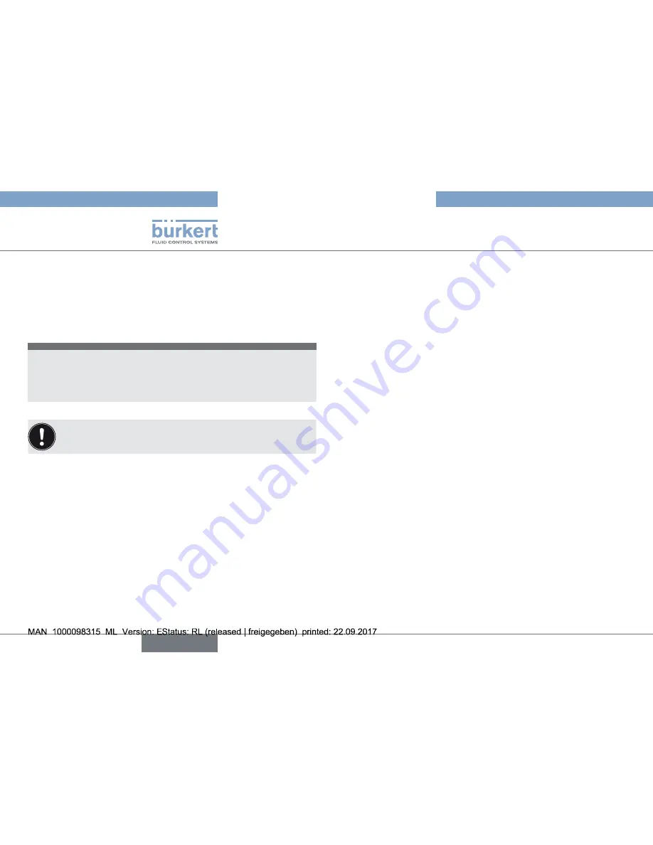 Burkert 2657 Operating Instructions Manual Download Page 26