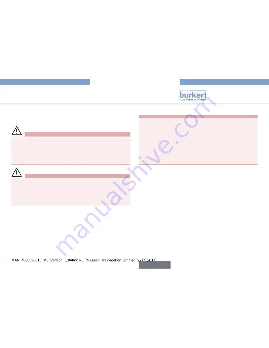 Burkert 2657 Operating Instructions Manual Download Page 39