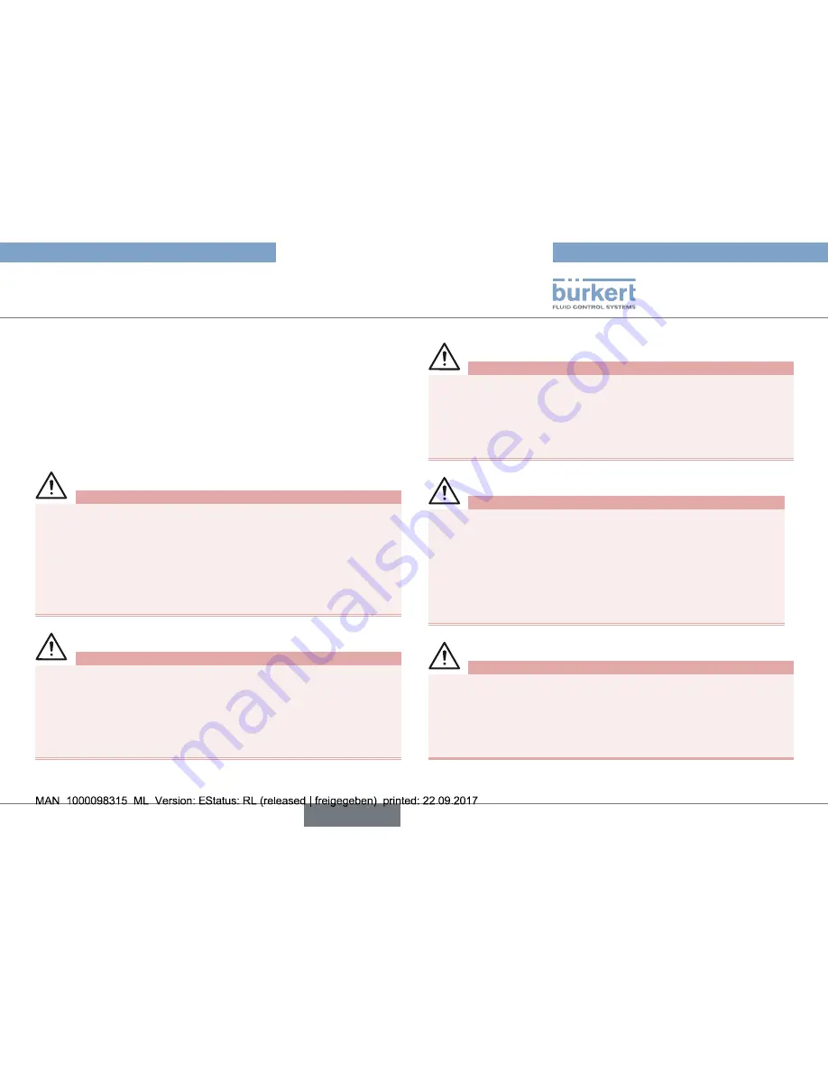 Burkert 2657 Operating Instructions Manual Download Page 55