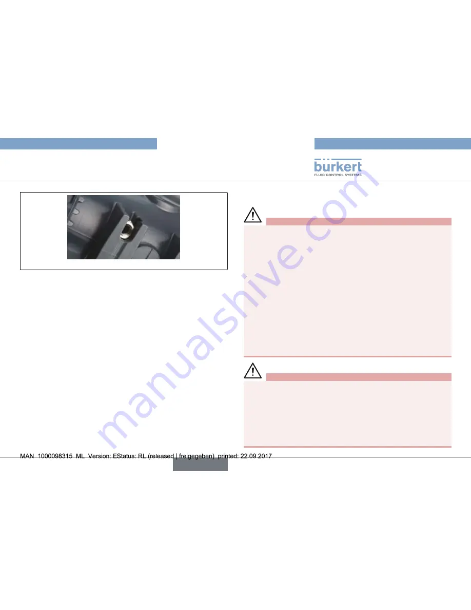 Burkert 2657 Operating Instructions Manual Download Page 67