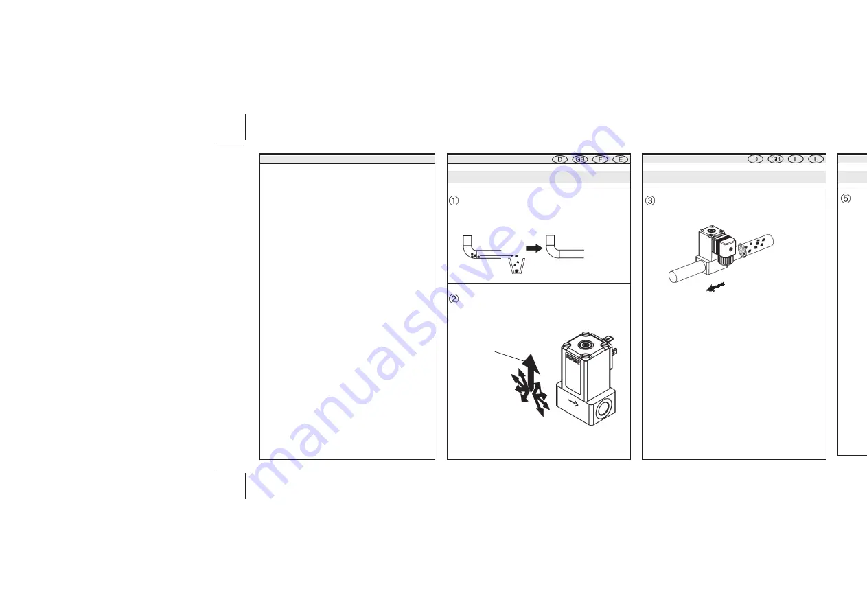 Burkert 2821 Operating Instructions Manual Download Page 4