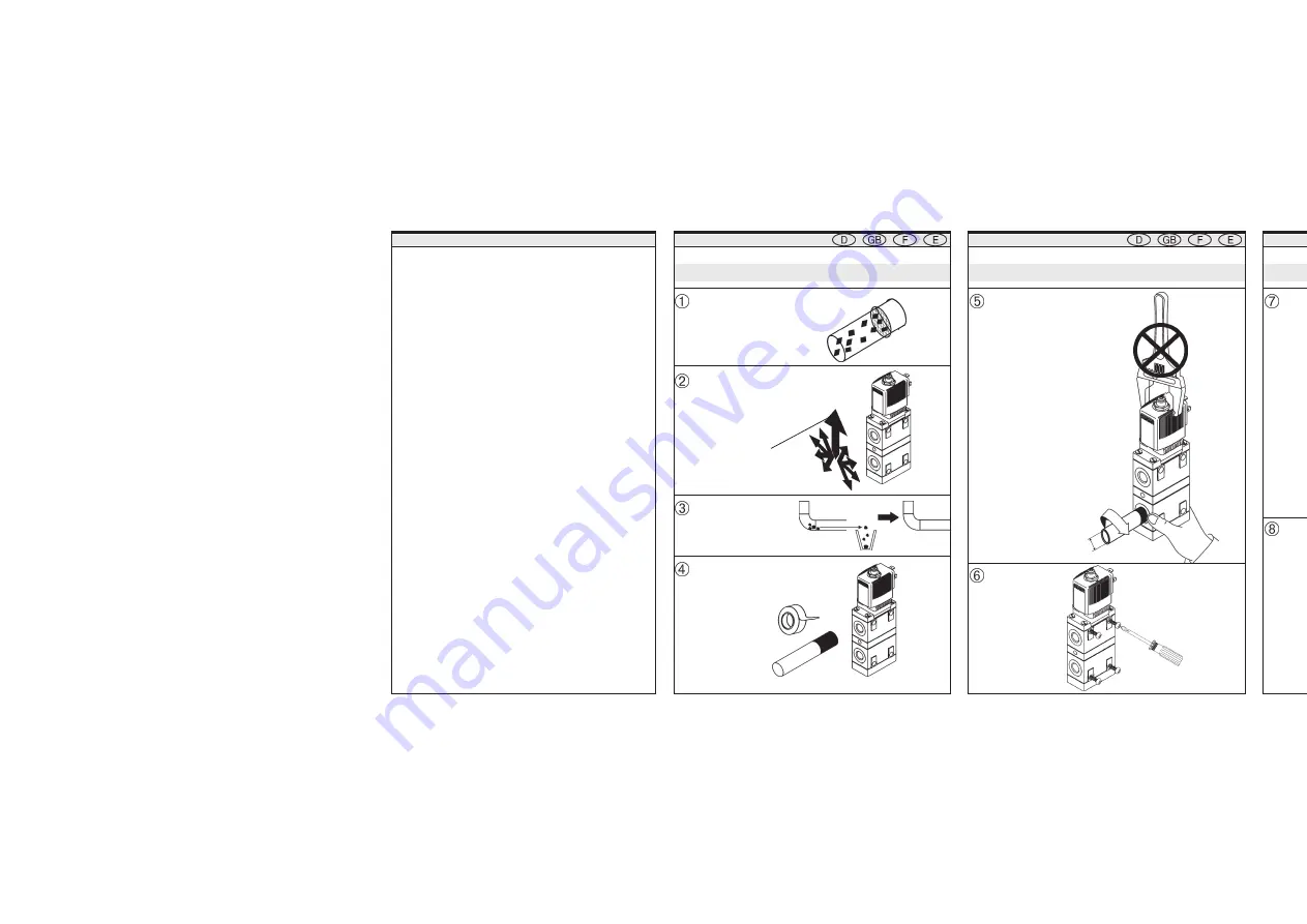 Burkert 5413 Operating Instructions Manual Download Page 4