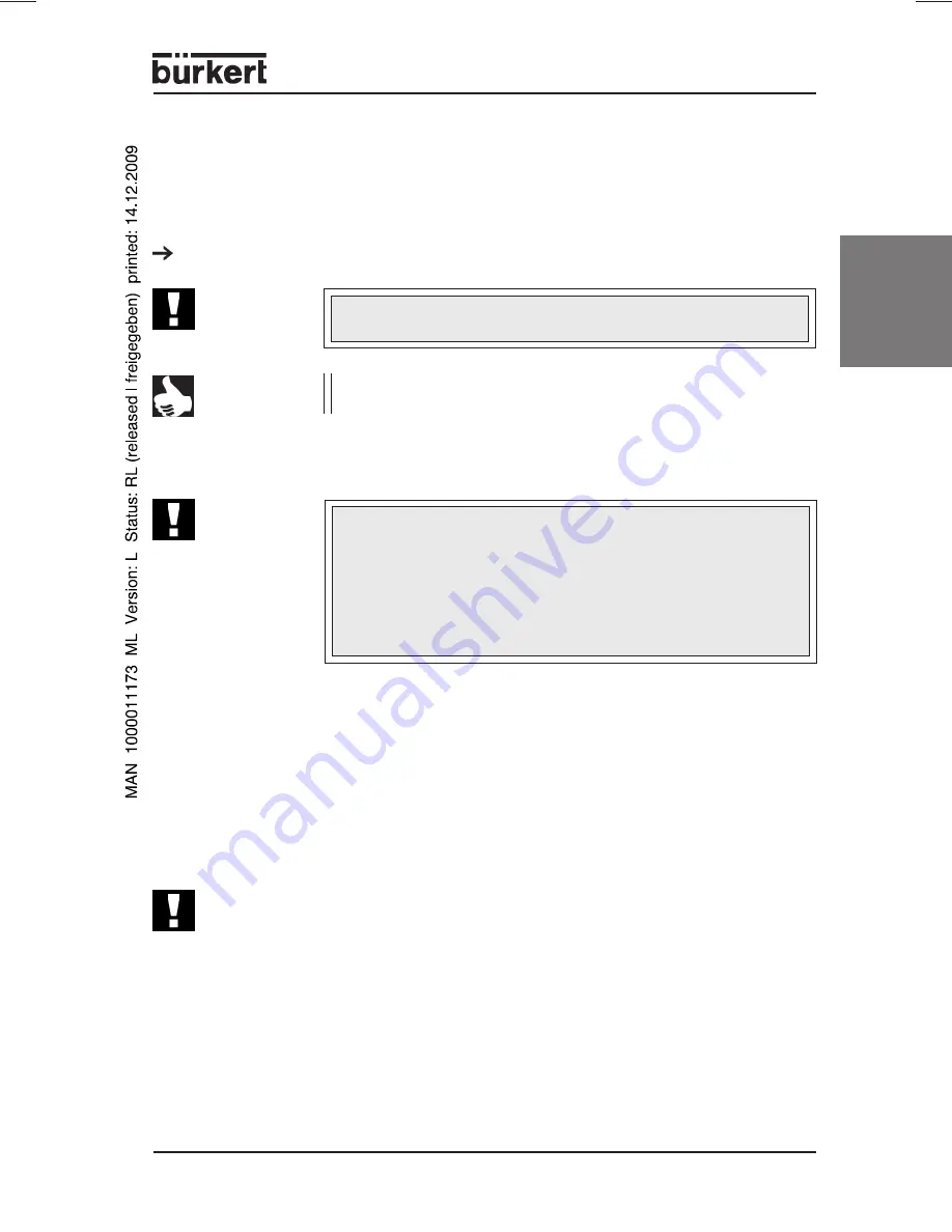 Burkert 8006 Series Operating Instructions Manual Download Page 5