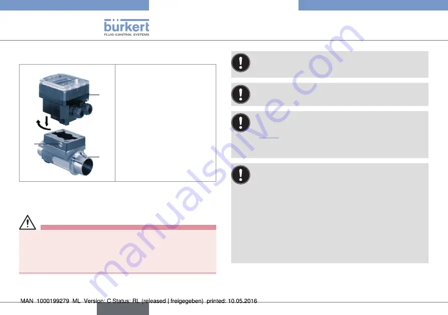 Burkert 8025 BATCH Quick Start Manual Download Page 22