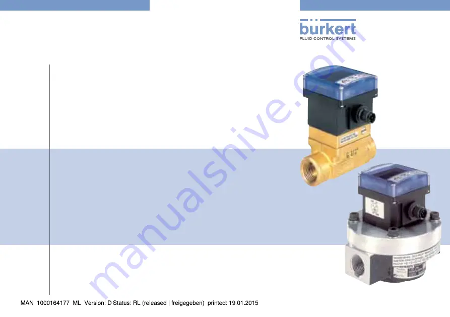 Burkert 8032 Скачать руководство пользователя страница 1