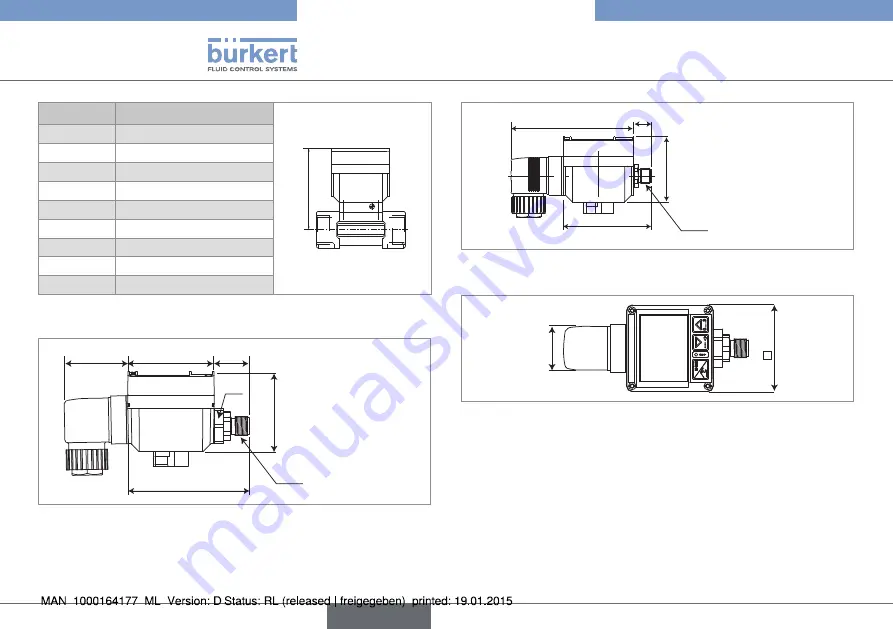 Burkert 8032 Operating Instructions Manual Download Page 58