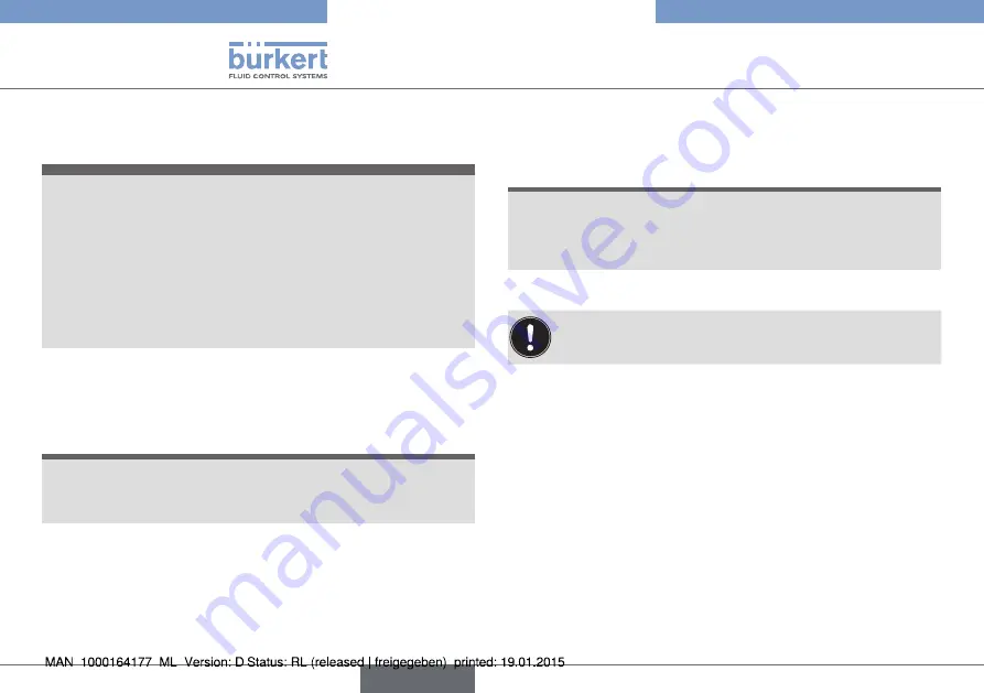 Burkert 8032 Operating Instructions Manual Download Page 94